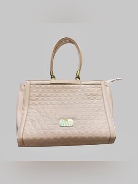 BEBE Quilted Tote in Pink
